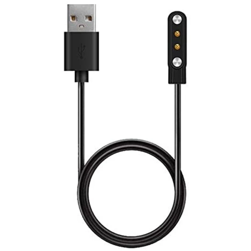 Pre nabíjačku OppoFree Watch nabíjačka 100 cm USB nabíjací kábel Čierna a biela