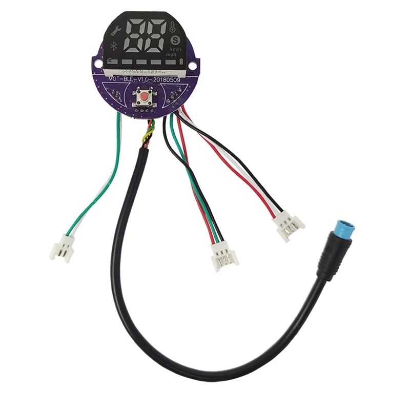 pre Ninebot ES1 ES2 ES3 ES4 Electric Kicksooter Scooter Bluetooth Control Dashboard Secuter Zostava bez škrupiny