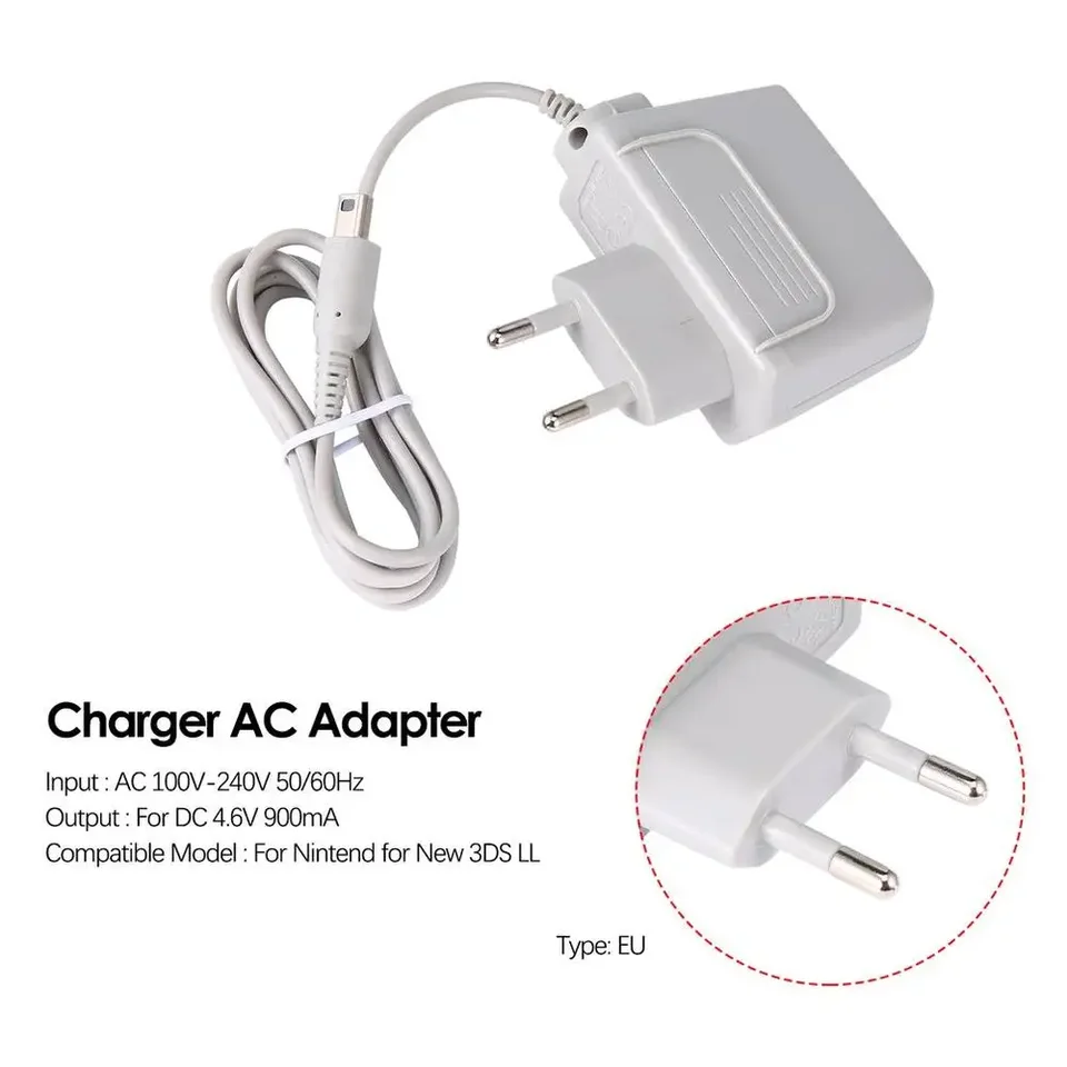 Pre Nintendo AC adaptér EÚ Eu Plug Nabíjačka 100V-240V napájací adaptér pre Nintendo 3DS nabíjačka XL 2DS DS DS DSI US Plug Apdapter Switch