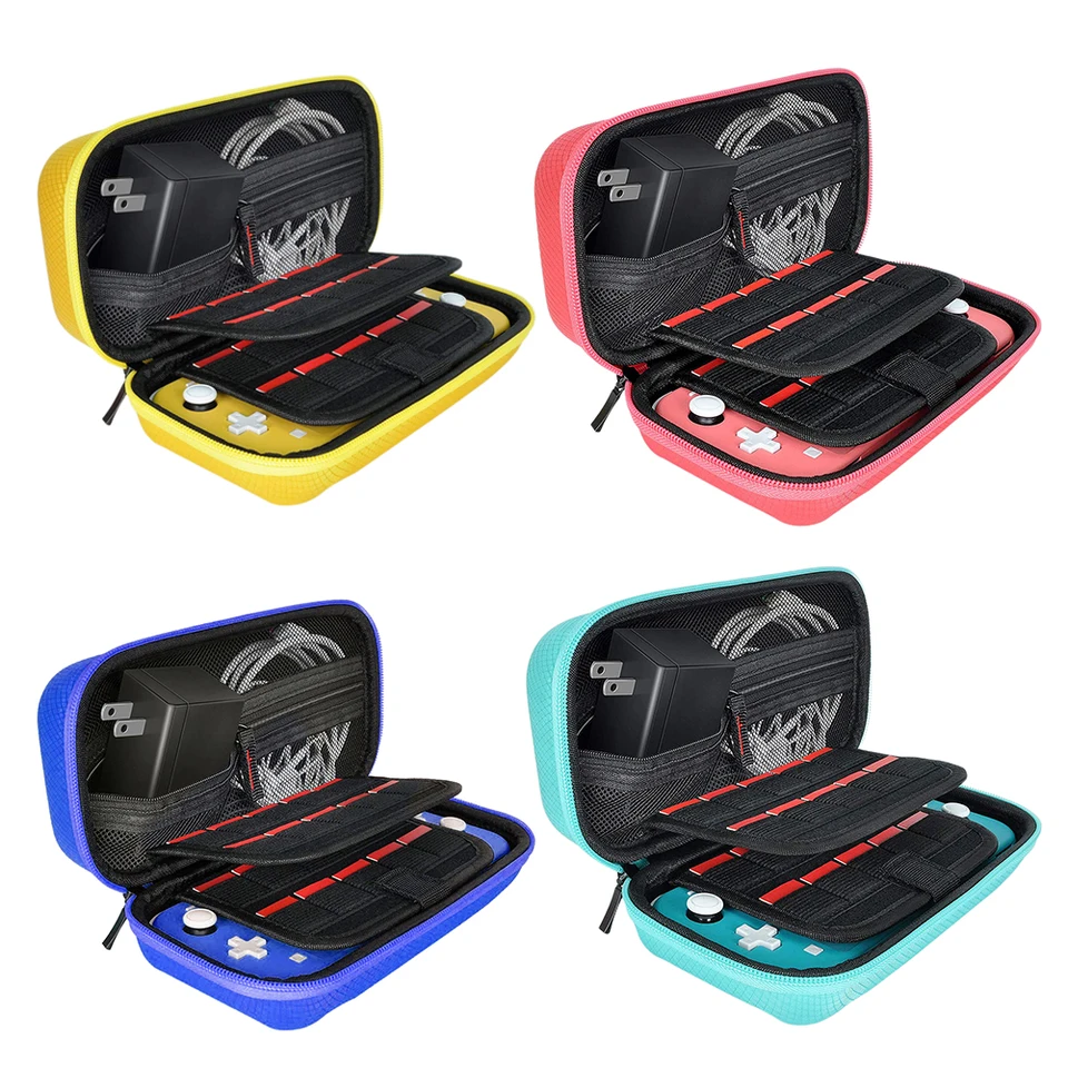 Pre Nintendo Switch Lite Storage Bag Eva Hard Case Prenosná herná konzola prenášajte ochranný kryt pre prepínač Lite Game Accessories