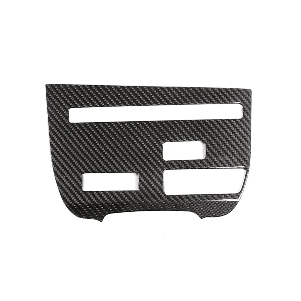 Pre Nissan GTR R35 2008-2016 Suché uhlíkové vlákno Centrum CD CD Panel Panel Cover Cover Interiérové ​​príslušenstvo