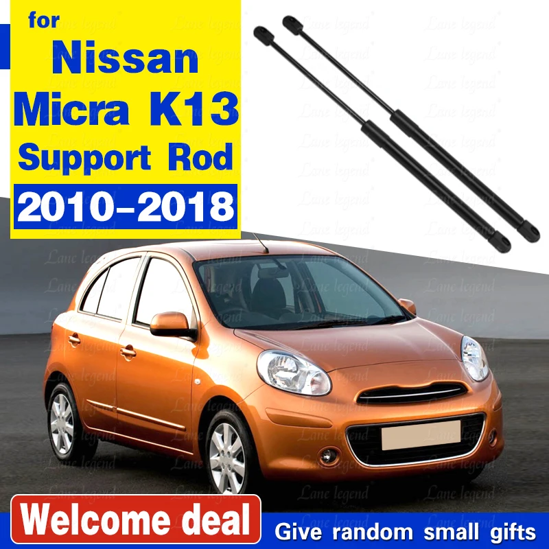 pre Nissan Micra K13 / marec 2010-2018 predná kapota kapota modifikovať plynové vzpery šokový výťah