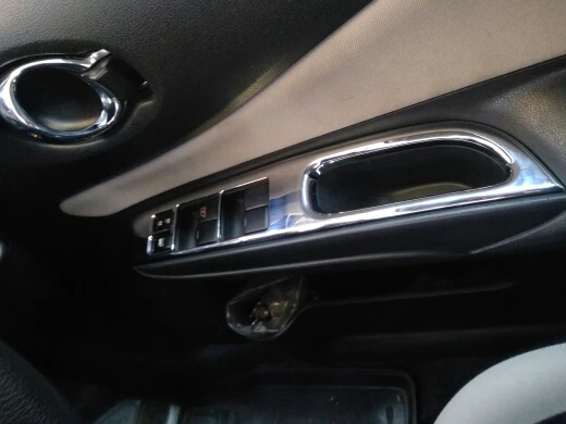 Pre nissan poznámku E12 E-Power RHD 2016 2017 2018 2019 2019 ABS okenné spínač Panel Panel Panel TRIMS TRIMS Interiérový nálepka Príslušenstvo automobilu
