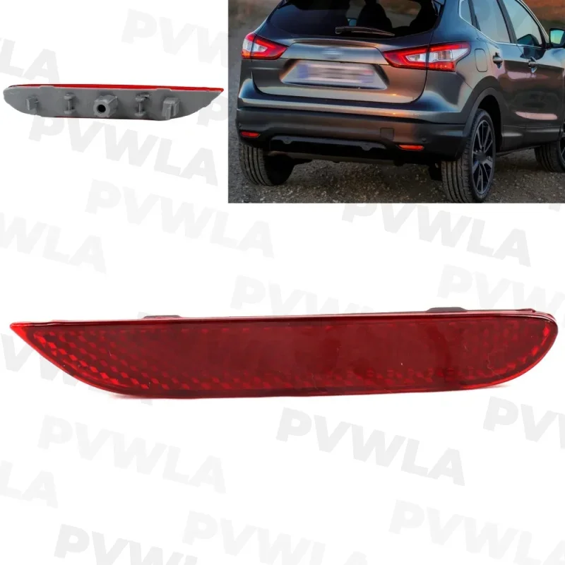 Pre Nissan Qashqai 2014 2015 2016 2017 Pravá strana Zadný nárazník Reflektor Light Light Auto príslušenstva 26560-JJ90A