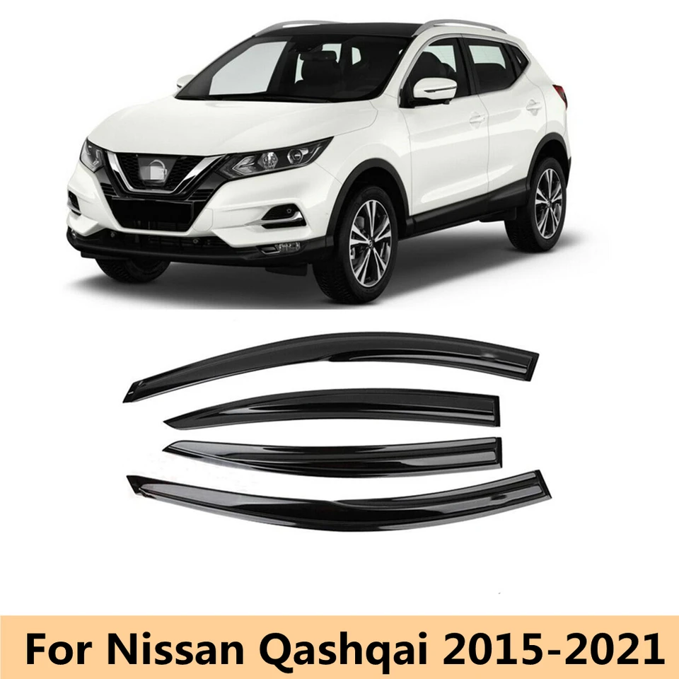 Pre Nissan Qashqai 2015 2016 2017 2017 2018 2019 2020 2021 Činné sklo Visk deflektora automobilu pre prístrešky pre dažďové strážky