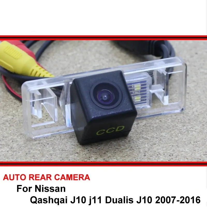 Pre Nissan Qashqai J10 J11 Dualis J10 2007-2016 Nočné videnie Zadné zobrazenie Camera Camera Camera Camera Camera HD CCD Vozidlo