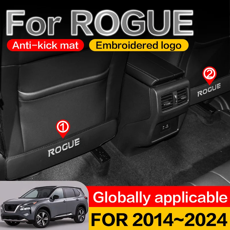 Pre Nissan Rogue Anti-Dirty Pad 2Seat Proteccessory Decoration príslušenstvo vozidlo Interiér Soft Decoration Sedlo