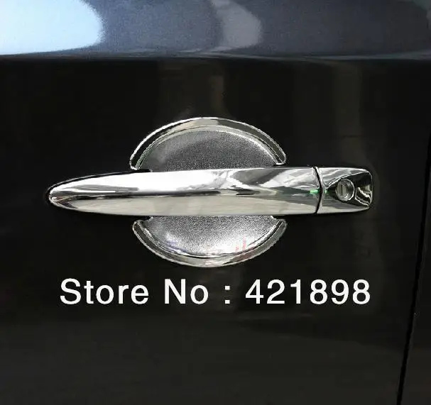 Pre Nissan Sentra 2013 2014 2015 2015 ABS Chrome Door misa TIM TIM Auto Príslušenstvo W4