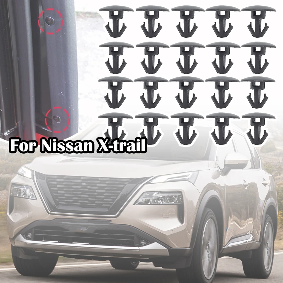 Pre Nissan X -Trail T30 T31 T32 Dverné vozidlá vozovky na dnenicu s klipmi 2000 2001 2002 2003 2004 2005 2006 2007 2008 2009 2009 - 2021