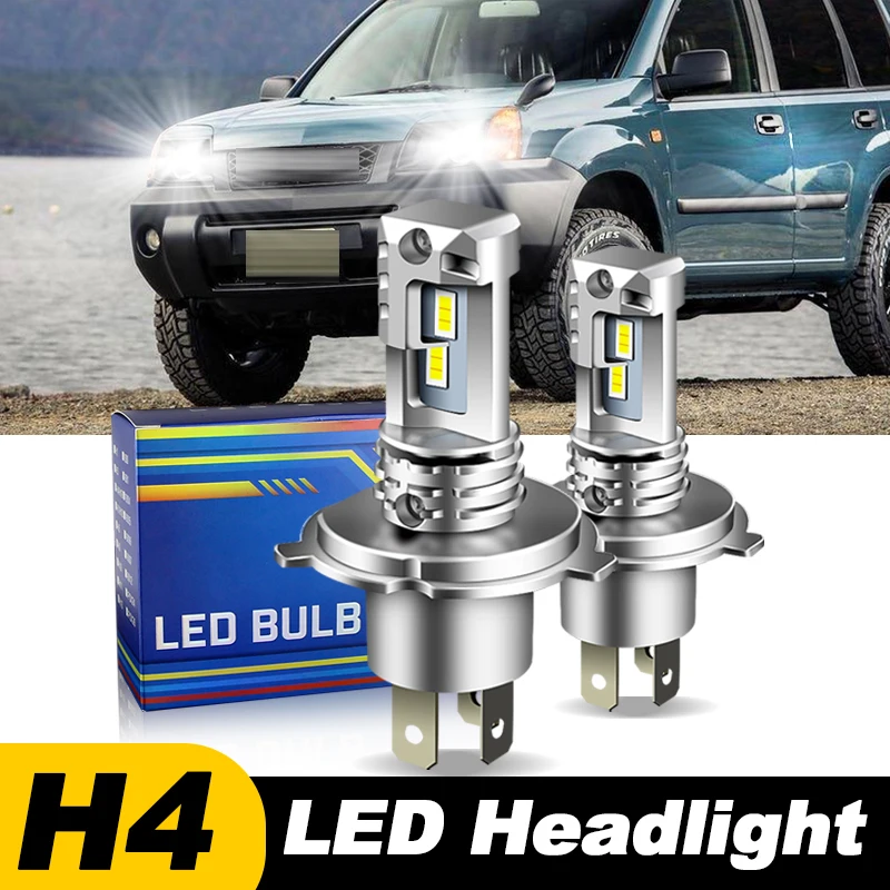 Pre Nissan X-Trail X Trail T30 T31 Sport Utility 2001-2012 Svetlík automobilu Biela 12000lm H4 9003 LED svetlomet Hi/Low Luam žiarovky