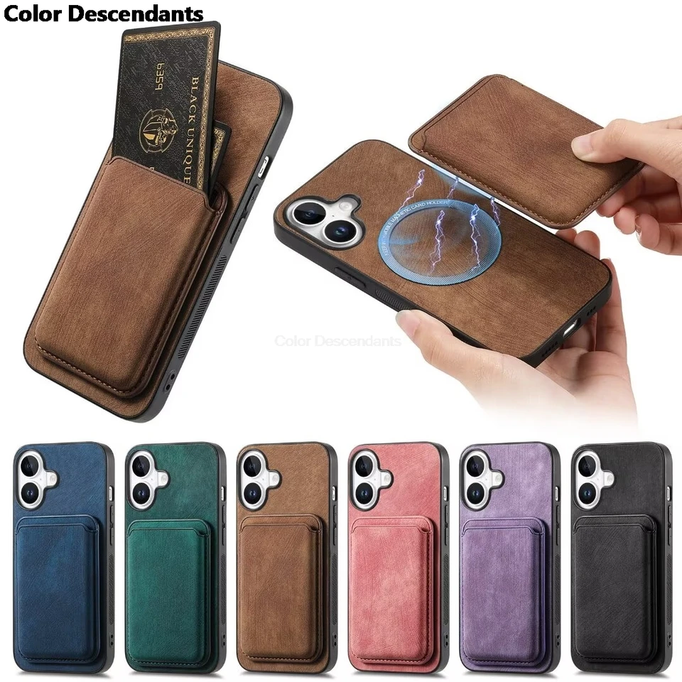 Pre nič CMF Telefón 1 2in1 Odnímateľná kožená karta slot pre nič pre nič pre CMF Phone1 Magnet Back Cover CMF Telefón 1 luxusná fonda