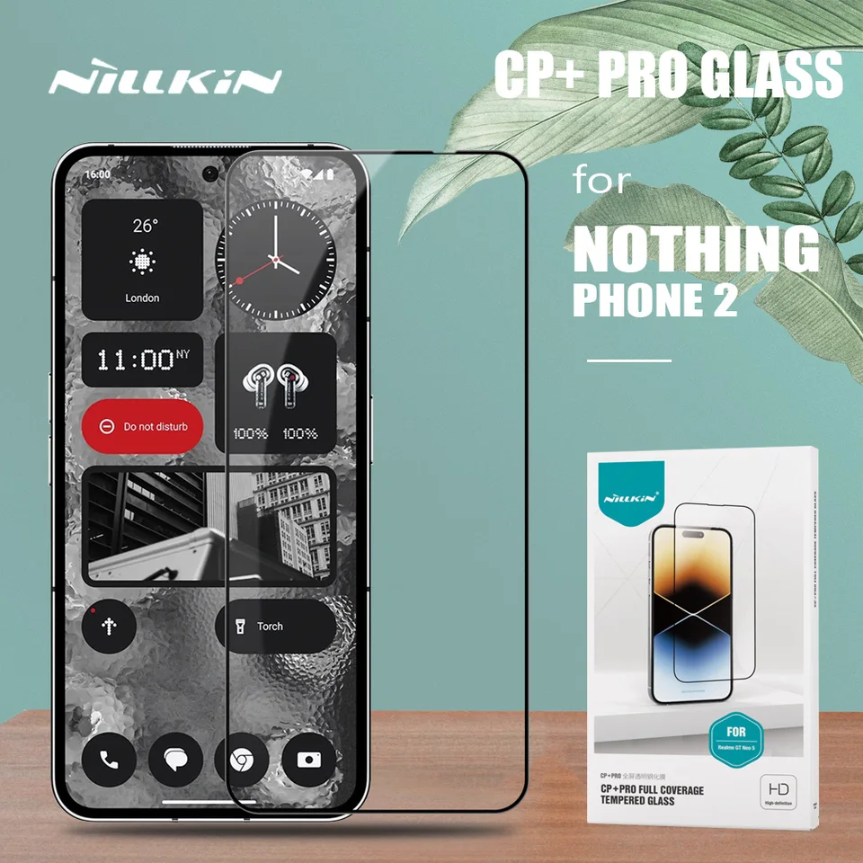 Pre nič telefón 2 Glass Nillkin CP+ Pro 2.5d Temperované sklo bezpečnostné chránič obrazovky pre nič