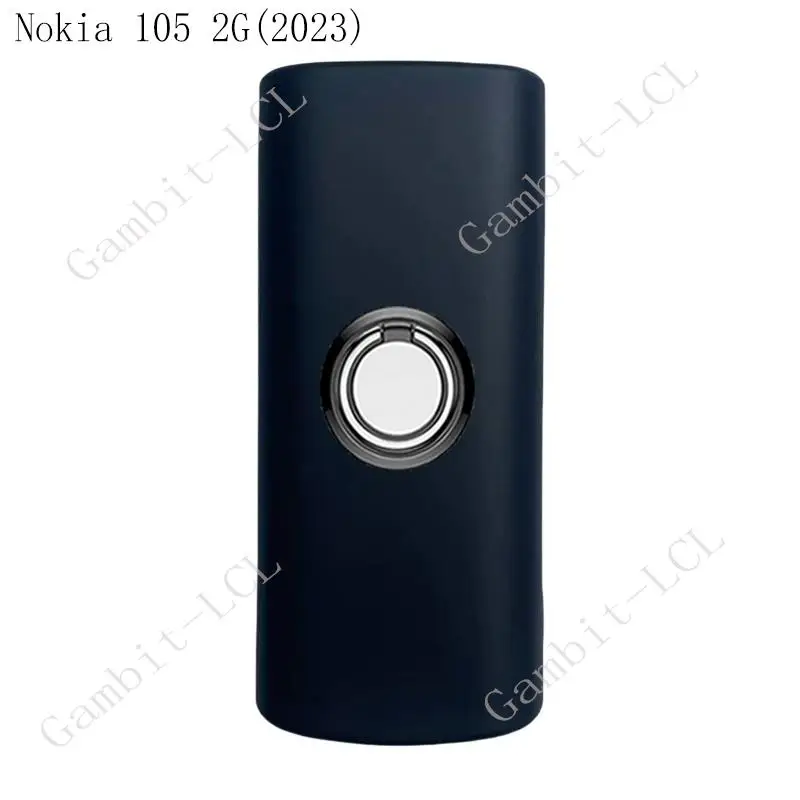 Pre Nokia 106 2G 2023 Nokia105 Nokia106 TA-1553 Držiak zadného krúžku TELEFÓN TELEFÓN TPU Soft Silikone Case na Nokia 105 2G 2023
