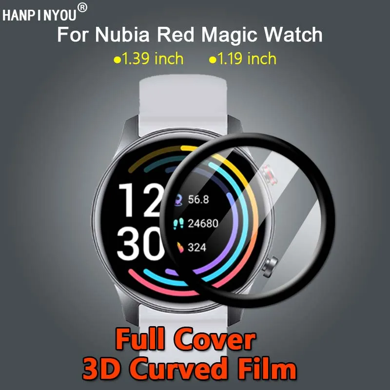 Pre Nubia Red Magic Watch 1,19 1,39 palca ultra číry plné kryt
