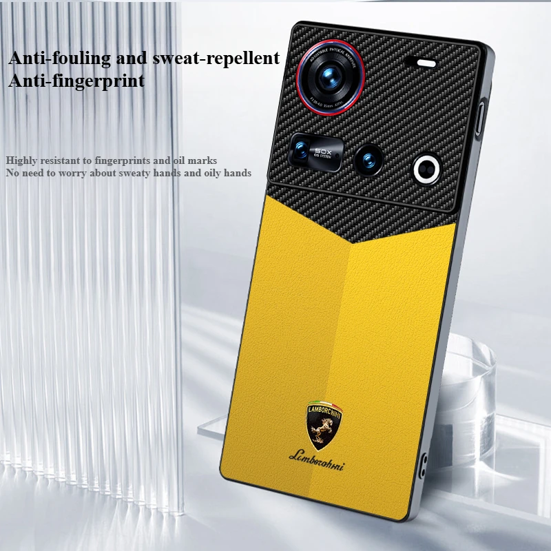 Pre Nubia Z70 Ultra Case Luxury Ser Series pre šampionáty pre pokožku pre Nubia Z70 Ultra Shockproof Bumper Funda