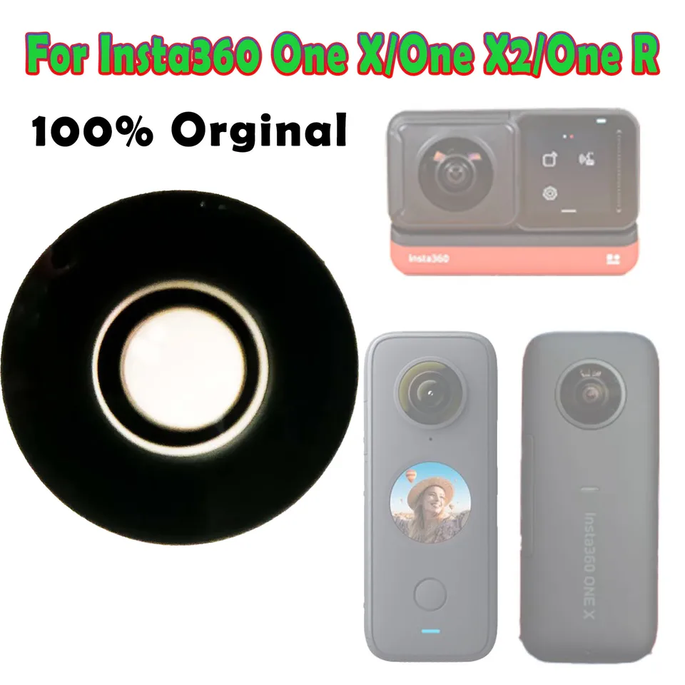 Pre náhradné predné sklenené šošovky Insta360 pre insta360 One X/One R/One Rs/One RS Twin Edition/One X2 Camera Opravy objektívov