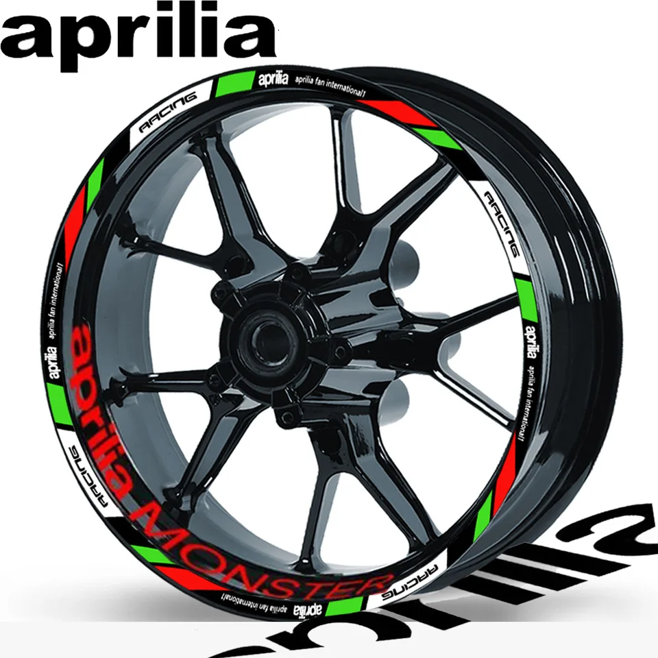 Pre nálepku na nálepku na kolesá motocyklov Capponord Tuono Shiver GPR RS SR GT RS660 RSV4 RS4 V4 900 750 660 457 150 125 50