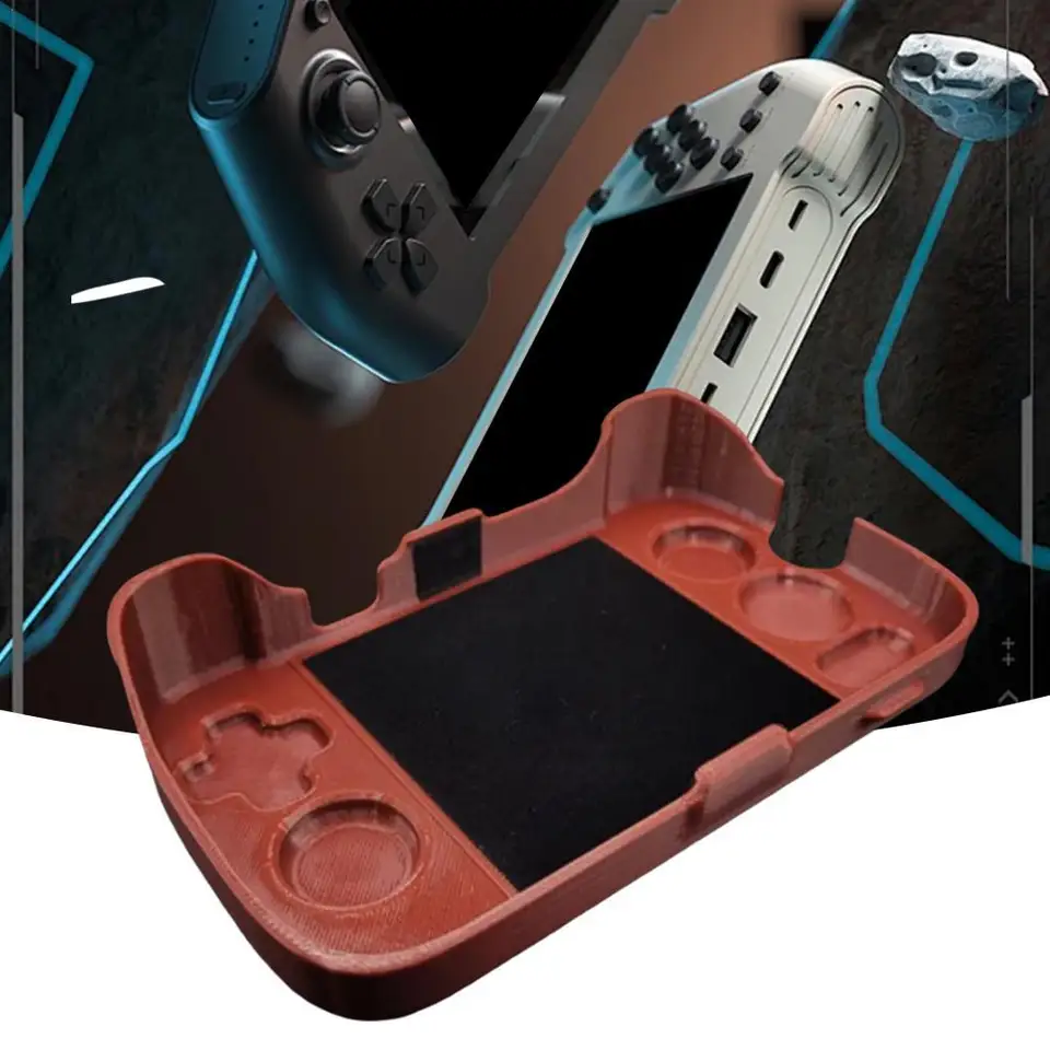 Pre ochranné puzdro RG Cube Game Console Anti-Drop Scratch odolný proti prachovi, ktorý nie je odolný voči prachu, vylepšená priľnavosť 3Dtlačená ergonomická rukoväť