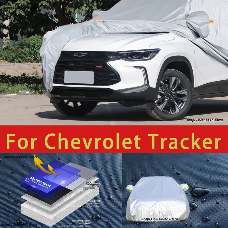 Pre ochranný kryt vozidla Chevrolet Tracker, ochrana pred slnkom, ochrana chladenia, odevy automobilov, ochrana proti farbám automobilu Auto