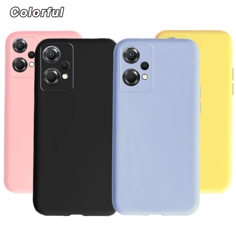 Pre OnePlus Nord CE 2 Lite 5G puzdro Soft Original Liquid Silikone Phone pre jeden plus Nord Ce2 Lite 5G CPH2381 CPH2409 Coque