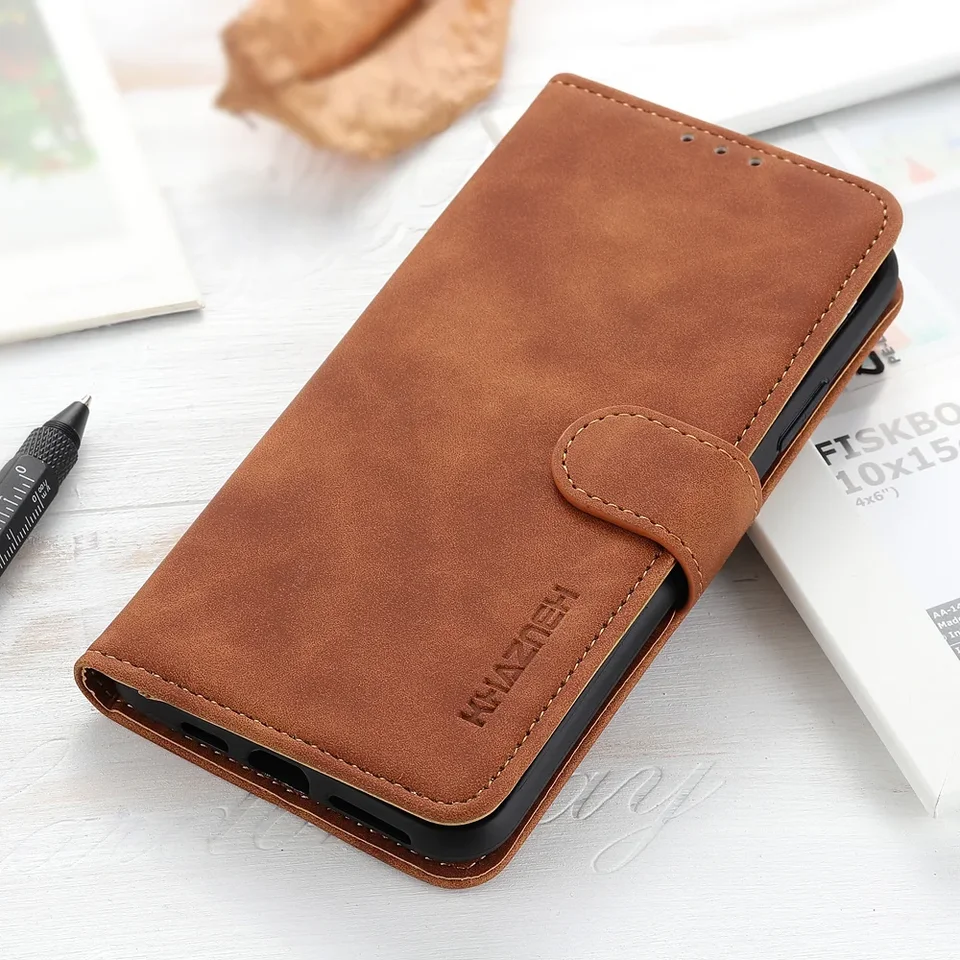 Pre OnePlus Nord N30 SE 5G 2024 Luxusné puzdro Retro Peňaženka Koža 360 Chráňte One Plus Nord N30 Case Phone N 30 N30SE KRAJ KRAJOV