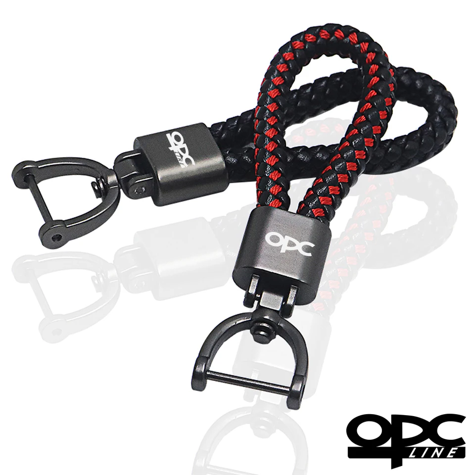 pre Opel OPC Opcline Astra Hjkg Vectra BC Zafira B Corsa CD CD Koža Kľúčový reťazec