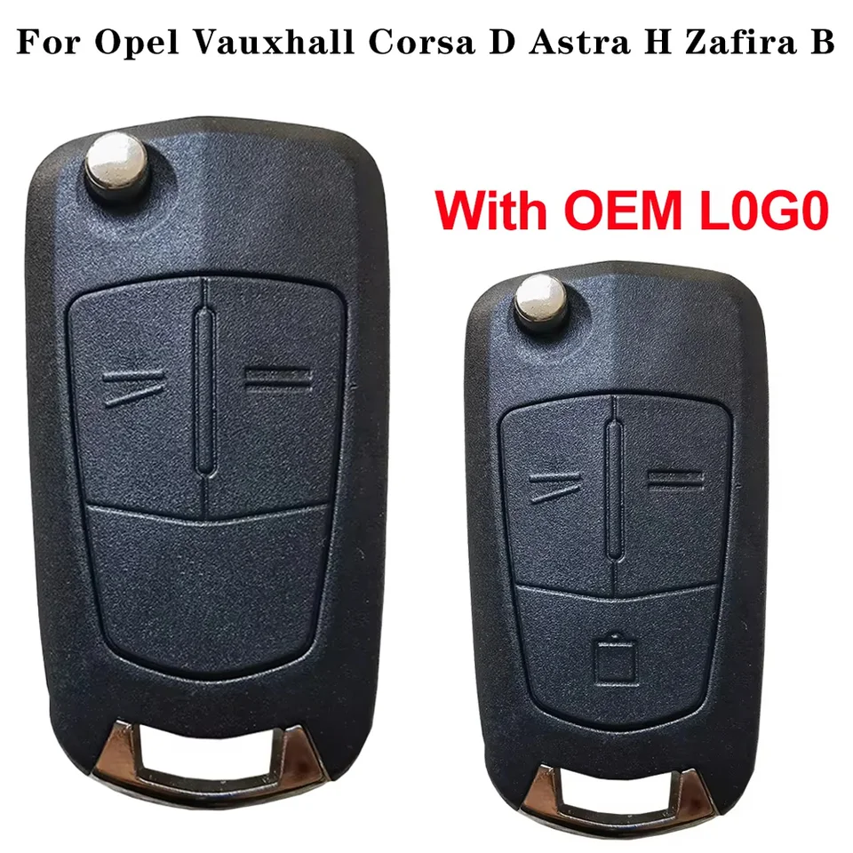 Pre Opel Vauxhall Corsa D Astra H Zafira B 2004 2005 2006 2007 2008 2013 Pôvodné logo Flip Dzdávny automobil s kľúcm plášťom