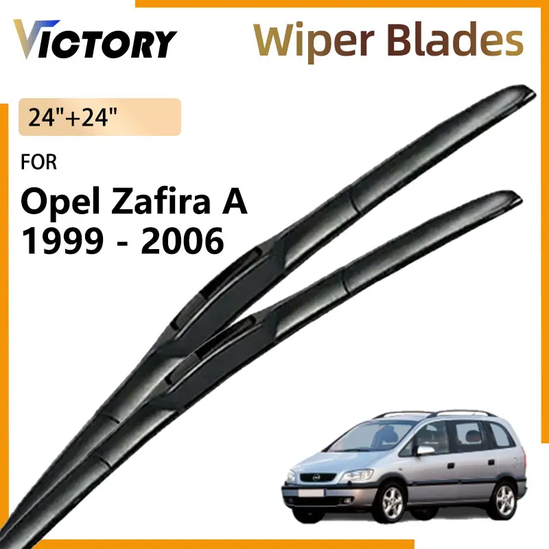 Pre Opel Zafira A T98 1999 - 2006 2005 2004 2003 2002 2001 2000 2000 predné stierač čepele čelné sklo okna 24 