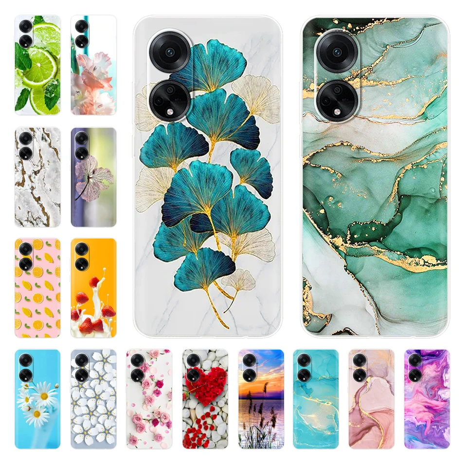 Pre OPPO A98 5G A 98 Case Soft Clear TPU Silikónový zadný kryt pre OPPO A98 5G 2023 CPH2529 OPPOA98 Prípady ochranných škrupín Fundas