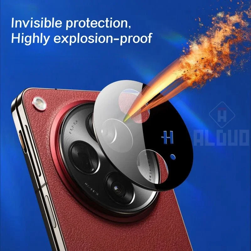 Pre Oppo Find Camera N3 Black Platuje hodvábnu obrazovku šošovku 9h