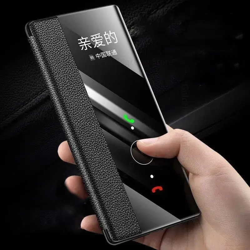 Pre Oppo Realme GT5 Neo5 SE View Windows Phone Links Case pre Realme GT NEO 5 3 3T 2T GT2 PRO FLOW FLOW PLNÝ Ochranný čistý obal