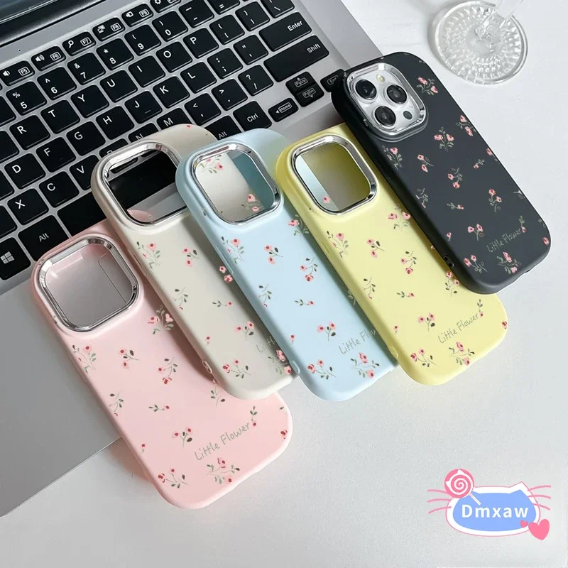 Pre Oppo Reno 12 8T 7 Pro 7Z 8Z 8 Lite 6 5 5G A79 A9 A5 2020 A57 A77 5G Puzdro telefónu oválne tuhé farby čerstvý kvet Soft Cover TPU