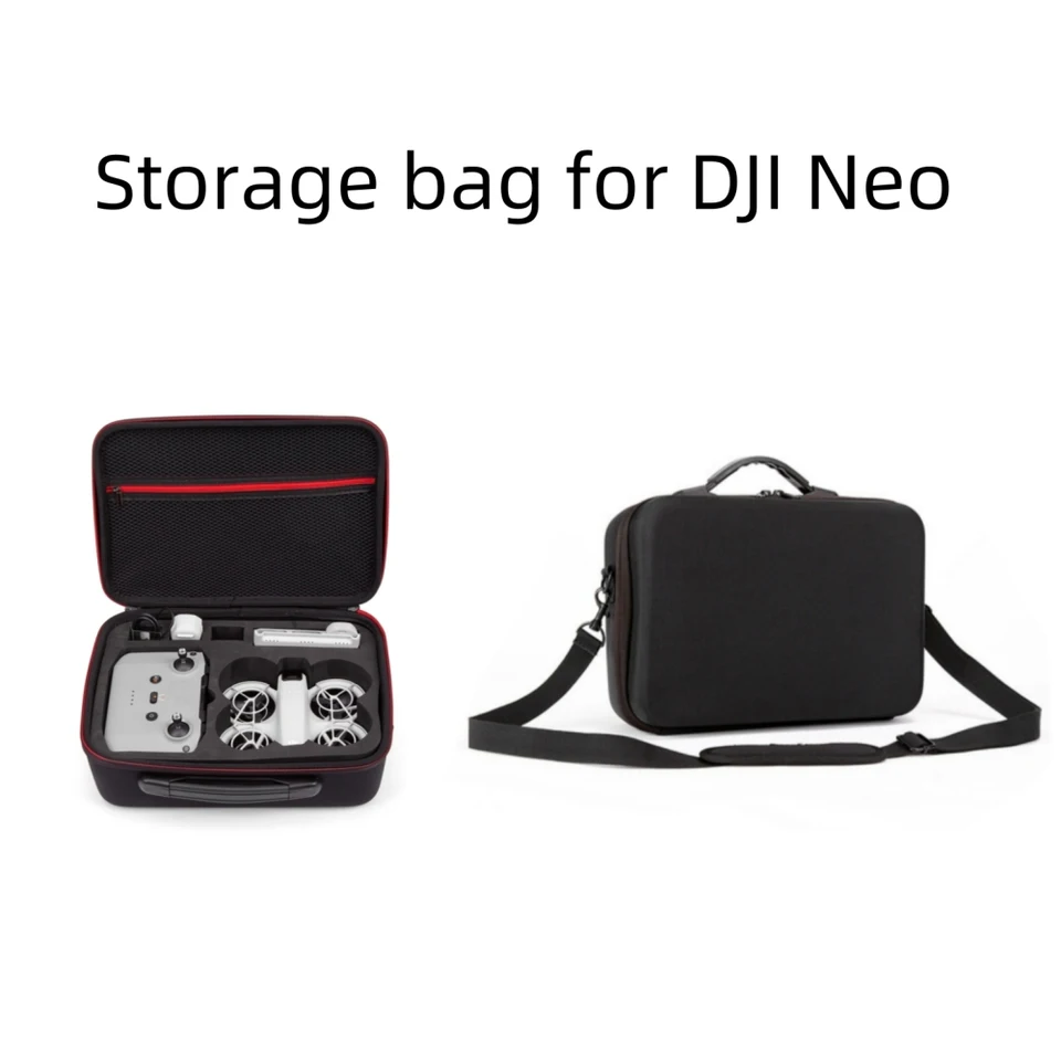 Pre organizátor DJI neo organizátor Crossbody Bag Dron Camera Storage puzdro s ramenným remienkom sivou čiernou farbou
