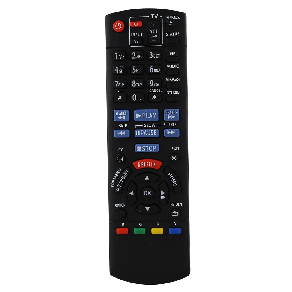 Pre Panasonic Player DMP-BD75 DMP-BD755 Blu-ray DVD Player Remote PBD-957 Ovládanie