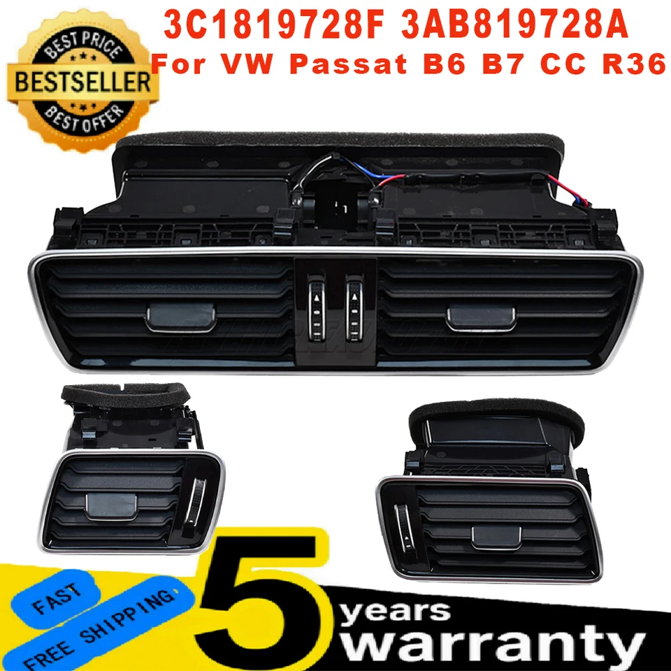 Pre Passat B6 B7 CC 3AD819728A 3C1819728F 3AD819702A 3AB819728A Dashboard Centrum Console Air Console Viete