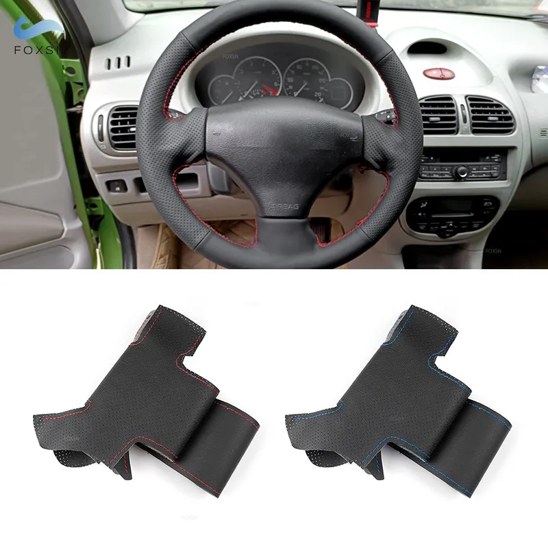 Pre Peugeot 206 1998 -2005 206 SW 2003- 2005 Perforovaná mikroútorová DIY ručne šitá kryt