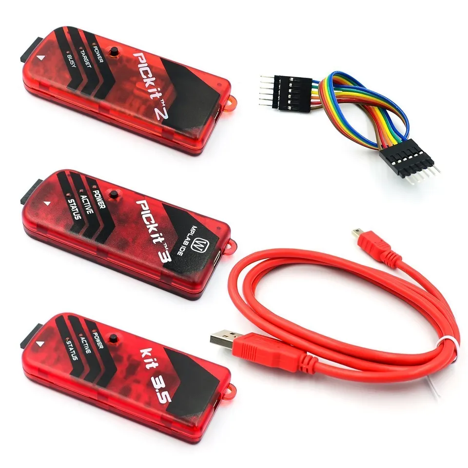 Pre Pickit2 Pickit3 Pickit3.5 programátor + PIC ICD2 Pickit 2 Pickit 3 Pickit 3.5 Programovací adaptér Univerzálne programátor