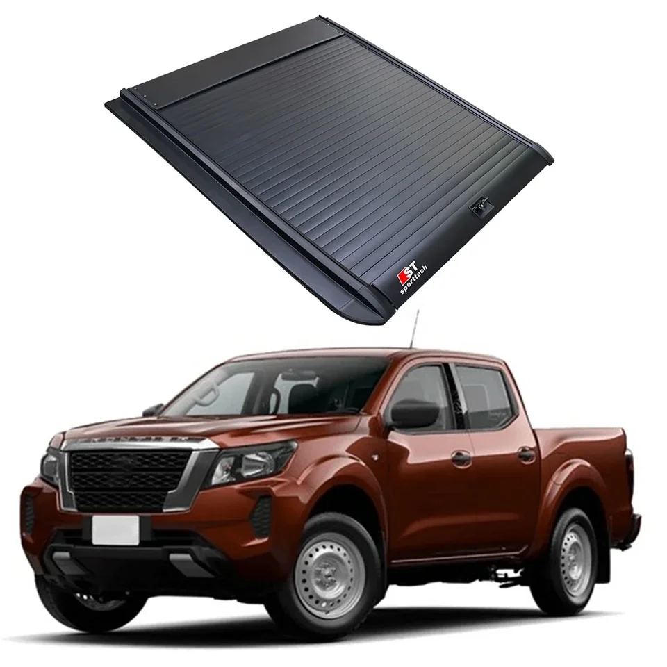 Pre pickup na pickupe Tonneau 4x4 pre Nissan Navara Frontier NP300 D40 D22 Čierny tvrdý typ kolieskových uzáverov
