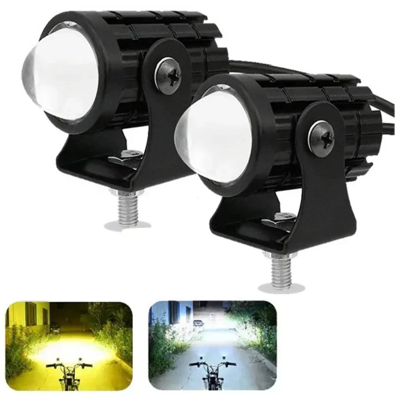 Pre pomocnú reflektorovú lampu motocyklové doplnky motocykla Mini svetlo svetlomet