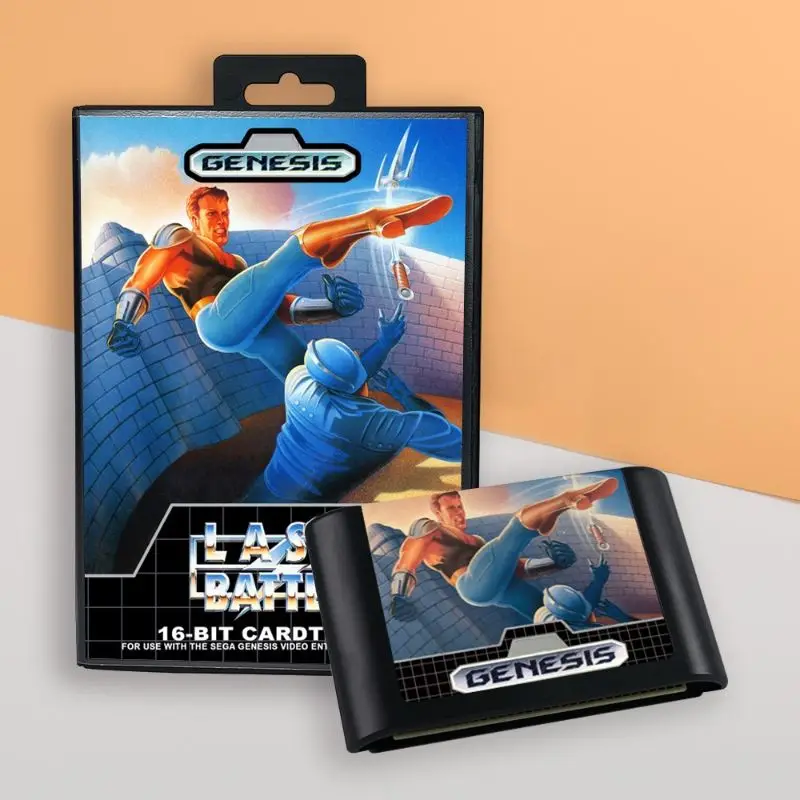 Pre poslednú bitku USA Cover 16bit Retro Game Cabtridge pre konzoly videohry Megadrive Megadrive