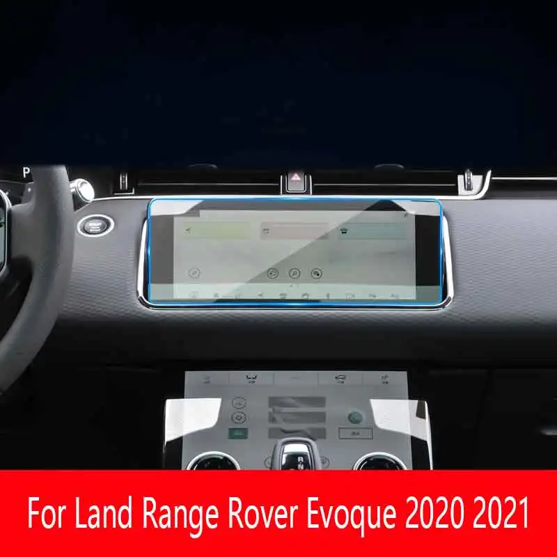 Pre pozemný rozsah Rover Evoque 2020-2021 CAR GPS navigácia LCD Screen Glasted Glass Ochranný film Anti-Scratc Accessories