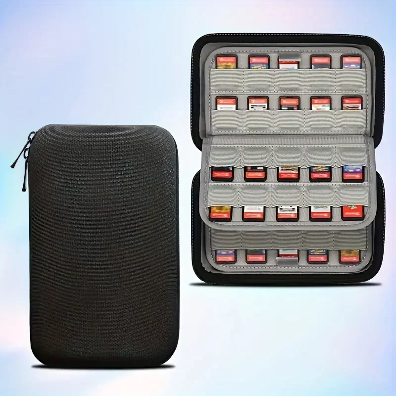 Pre prepínač Game Box kompatibilný s Nintendo Switch alebo PS Vita Games alebo SD kartami, držiteľom hernej kazety Hard Shell Travel Storag