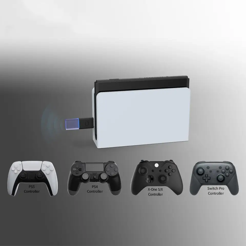Pre prepínač Xbox One S/X Bluetooth kompatibilný bezdrôtový prijímač