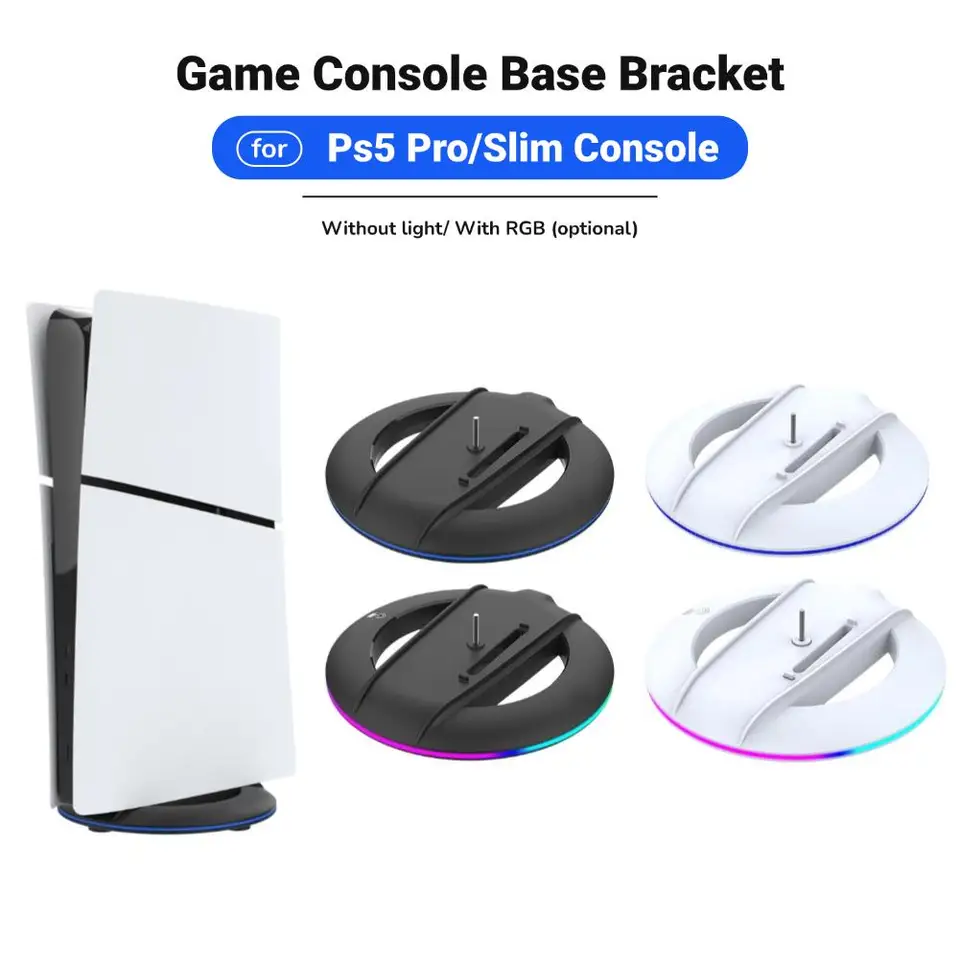 Pre Pro/Slim RGB Light Vertikálne stánok pre Pro Disc/Digital Version Console Base Bracket Gaming Accessory