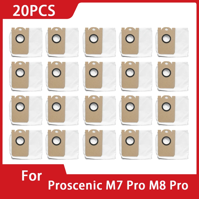 Pre prosceniku M7 Pro M8 Pro Drach Bag Accessories Robot Vysávač na zber prachu vrecko na veľkú kapacitu 2,5 l vrecká na handry