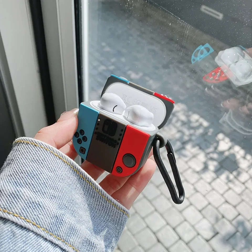 Pre prípad Huawei FreeBuds SE3 (2024), Karikačný dizajn gamepad mäkkých silikónových slúchadiel, pre huawei freeBud SE2 s háčikom
