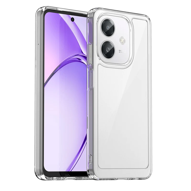 Pre prípad OPPO A60 5G pre OPPO A60 5G krycí nárazník Armor ARTI-DROP Priehľadný silikónový chrbtový puzdro pre OPPO A60 5G