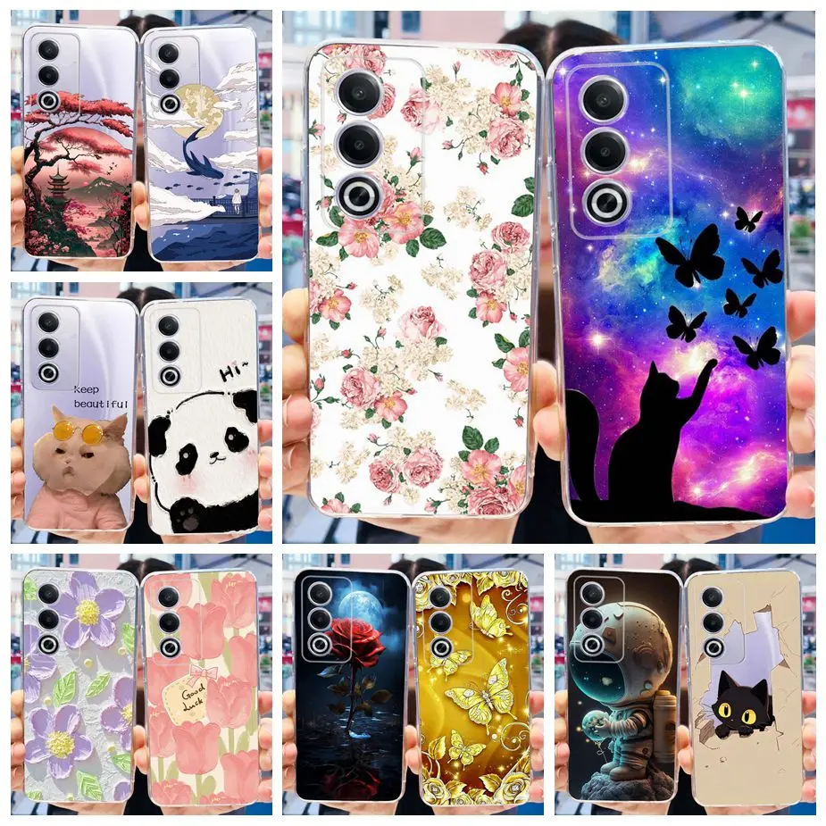 Pre prípad OPPO A80 5G OPPOA80 CPH2639 Roztomilé módne maľované kryt Soft Silikone Puzdro pre OPPO A3 Pro 5G A3PRO CPH2665 Fundas