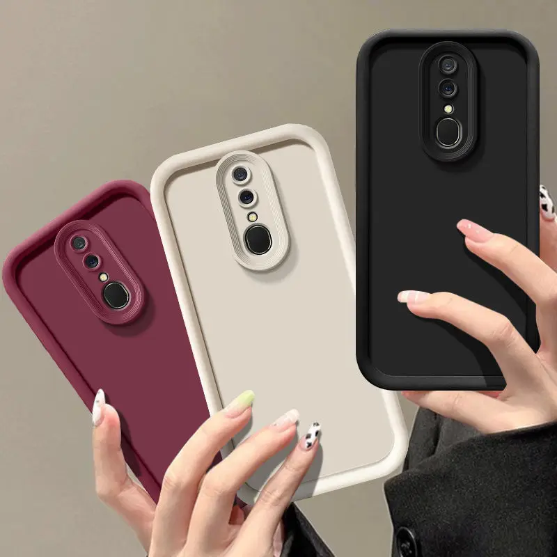 Pre prípad OPPO F11 OPPO F11 PASE CELL BALTAT MATTE ANTI DRIP Soft Soft Cover