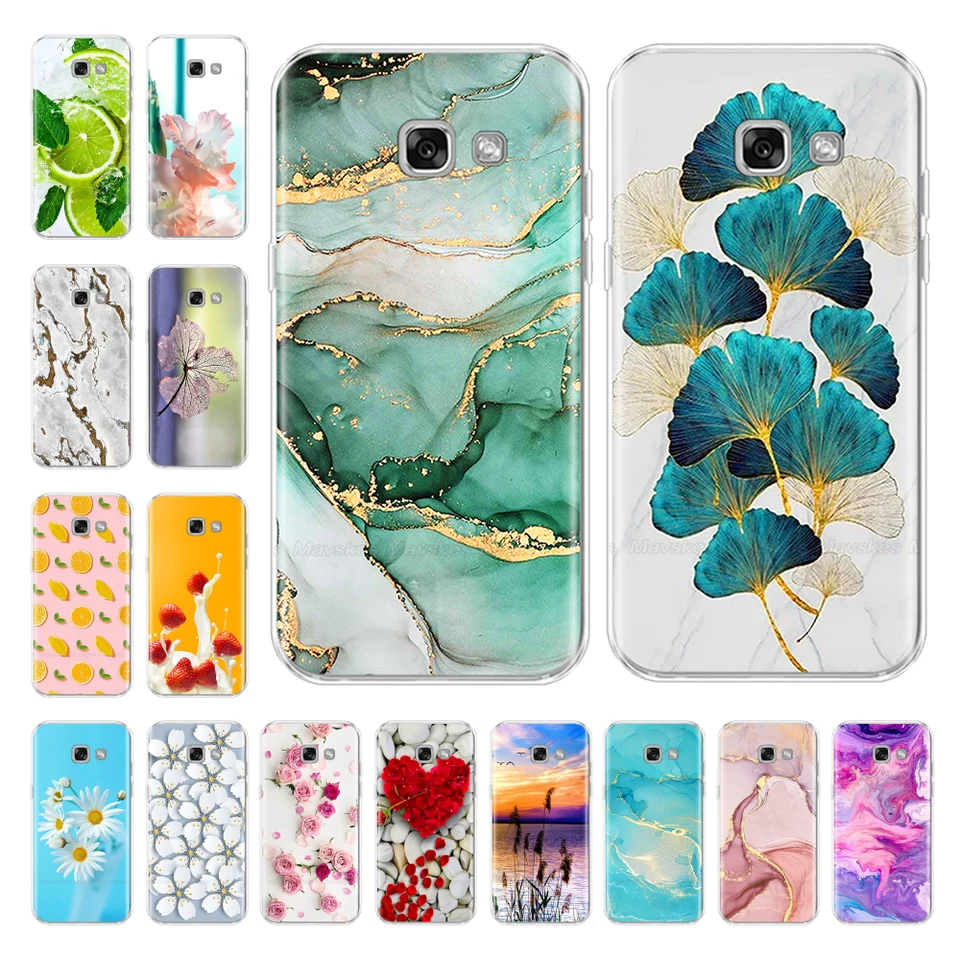 Pre prípad Samsung Galaxy A3 2017 prípad A320F SM-A320F/DS Soft TPU Funda Cute Back Cover pre Samsung A3 2017 Prípad A320 A320F PAILE